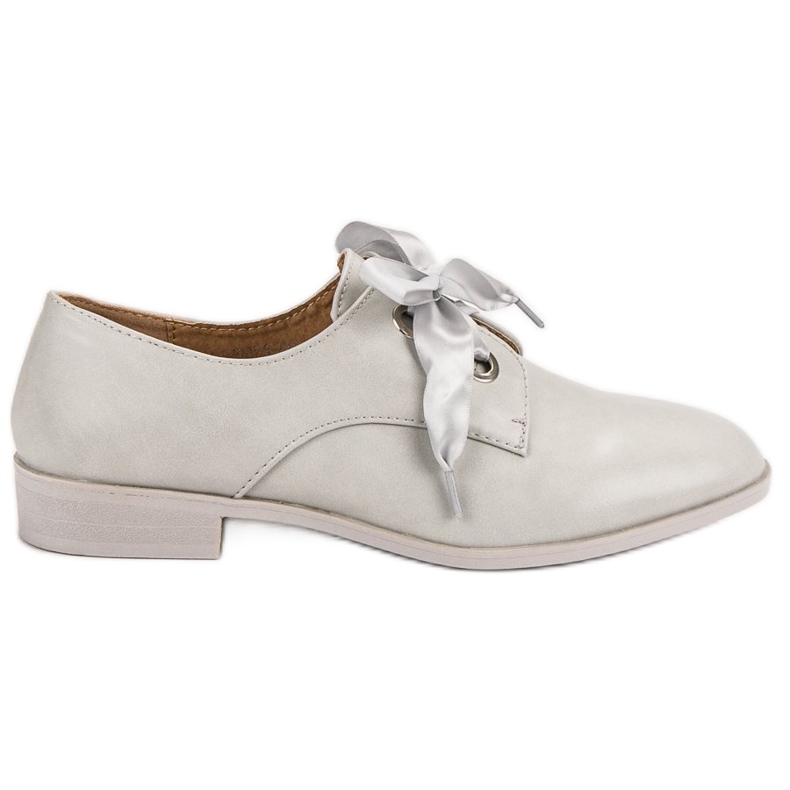 Tina&Co Gebundene Brogues grau