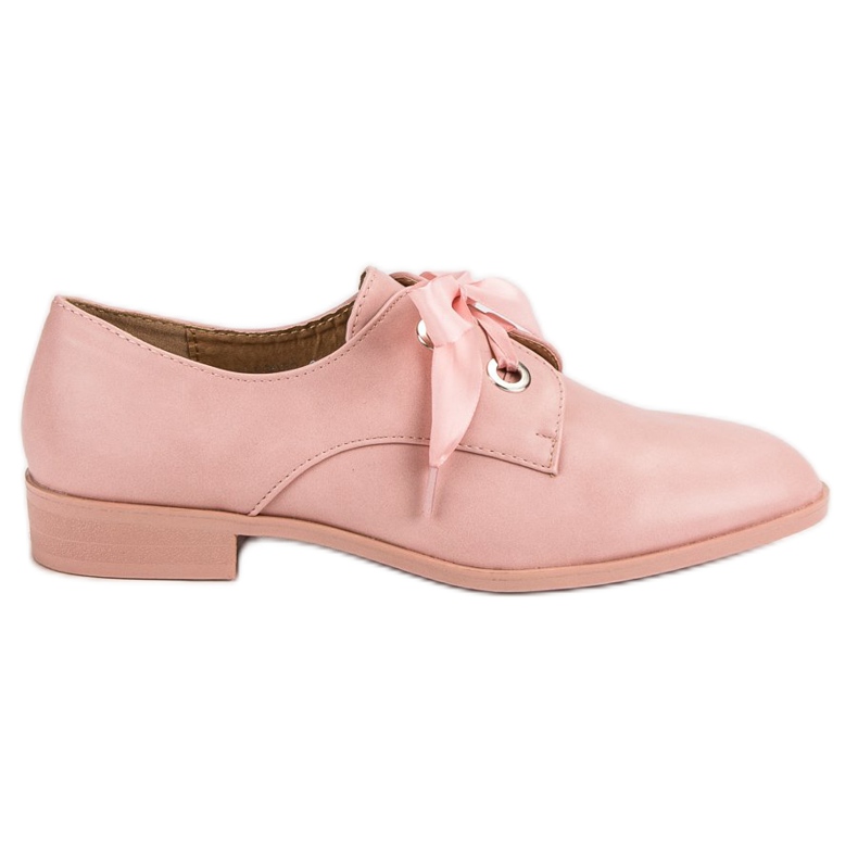 Tina&Co Gebundene Brogues rosa