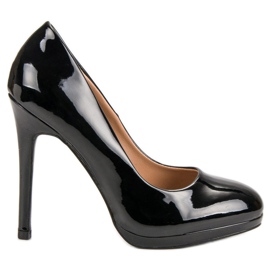 Seastar Sexy lackierte High Heels schwarz