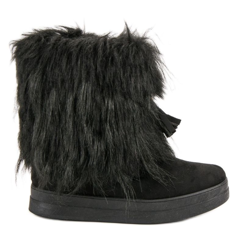Seastar Schwarze Schneestiefel