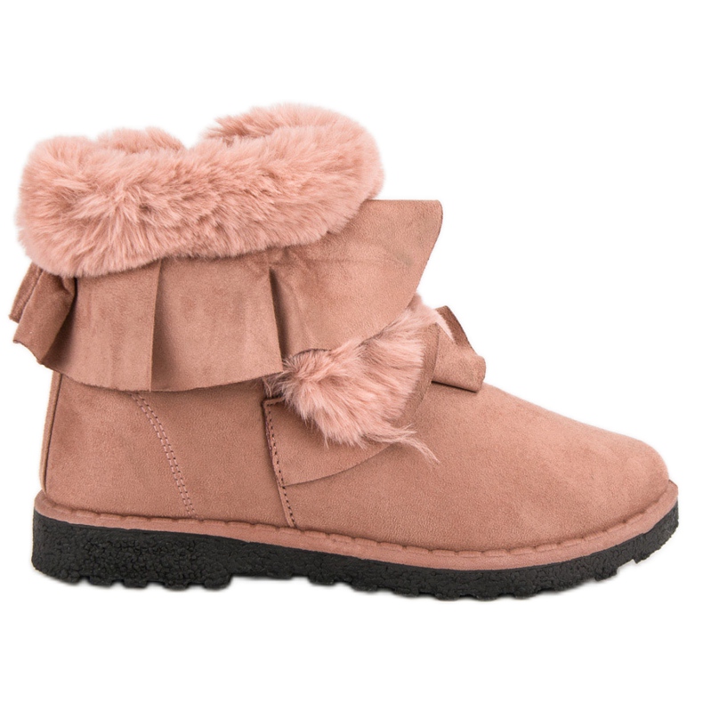 Seastar Pulverstiefel mit Rüschen rosa