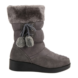 Seastar Graue Schneestiefel