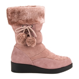 Seastar Pulverschneestiefel rosa