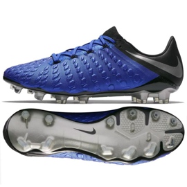 Nike Hypervenom Phantom 3 Elite FG M AJ3805-400 Fußballschuhe blau