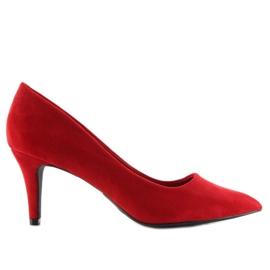 Pumps auf einem roten 539 Red Stiletto