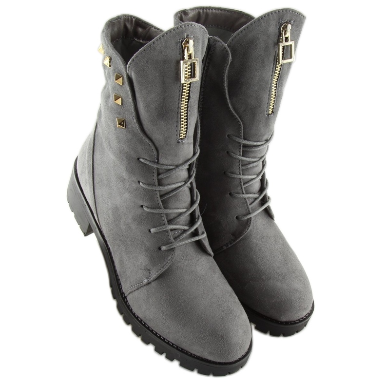 Schwarze Arbeitsstiefel HX-015 schwarz II-GAT
