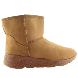 Kamel-Schneestiefel für Damen D009 Camel braun