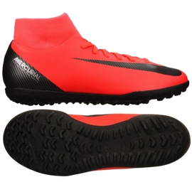 Nike Mercurial Superfly X 6 Club CR7 Tf M AJ3570-600 Fußballschuhe rot rot