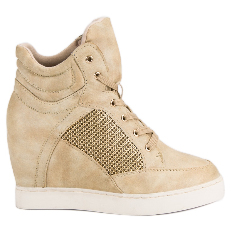 Mazzoni Beige Turnschuhe