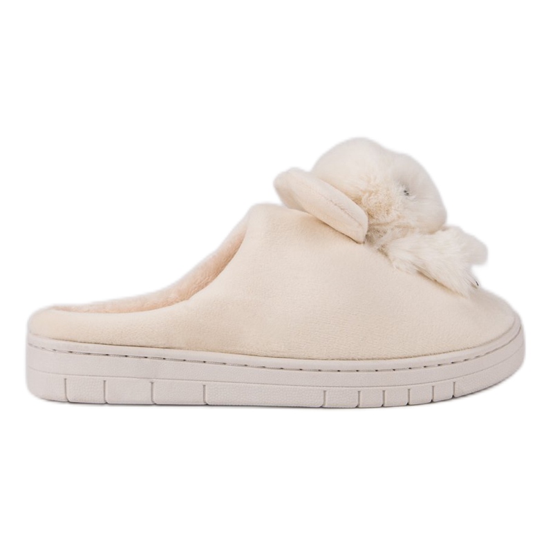 Bequeme Hausschuhe braun