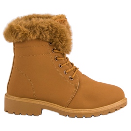 Kamelfänger mit Fell braun