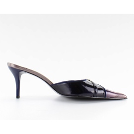 Hausschuhe mit Kaliber 39555-2V marineblau