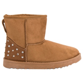 Kamel Mukluki mit Düsen braun