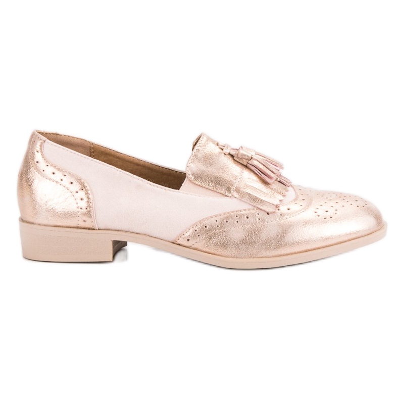 Tina&Co Loafer mit Fransen rosa