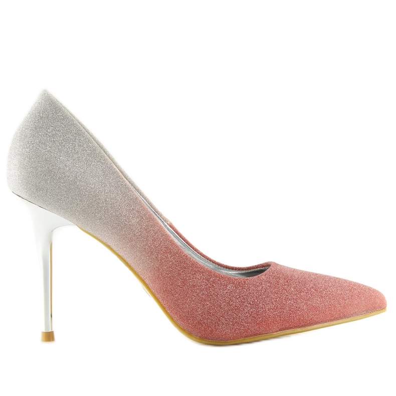 Heels schillernd rosa-grau ombre LE053P Pink