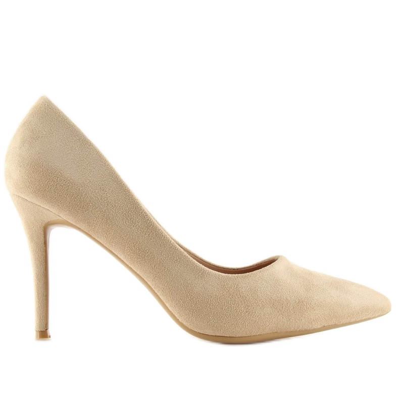 Pumps auf Anstecknadel beige 66-26 Beige