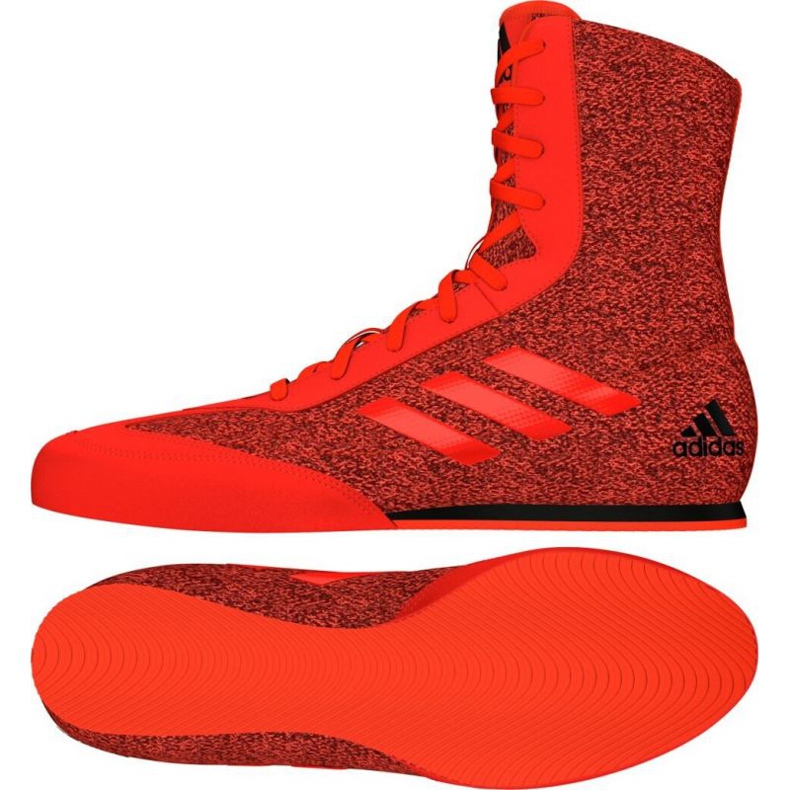 Adidas Box Hog Plus Boxschuhe rot
