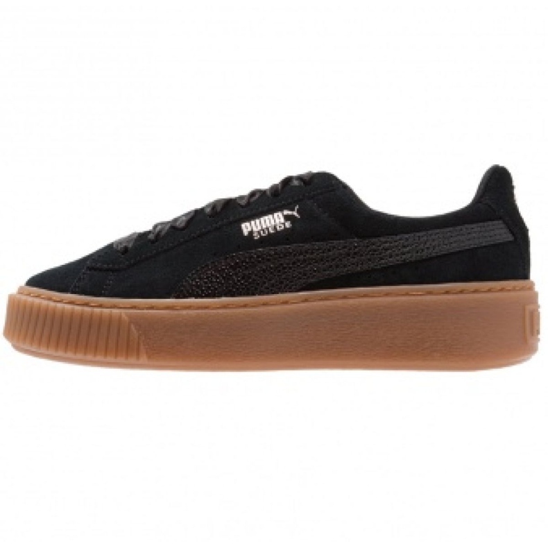 Puma Suede Platform Bubble W 366439 01 schwarz