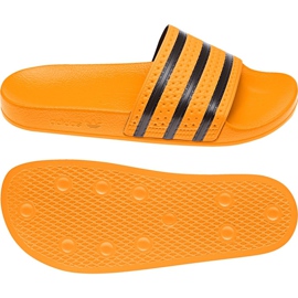 Adidas Originals Adilette Slides U CQ3099 schwarz orange