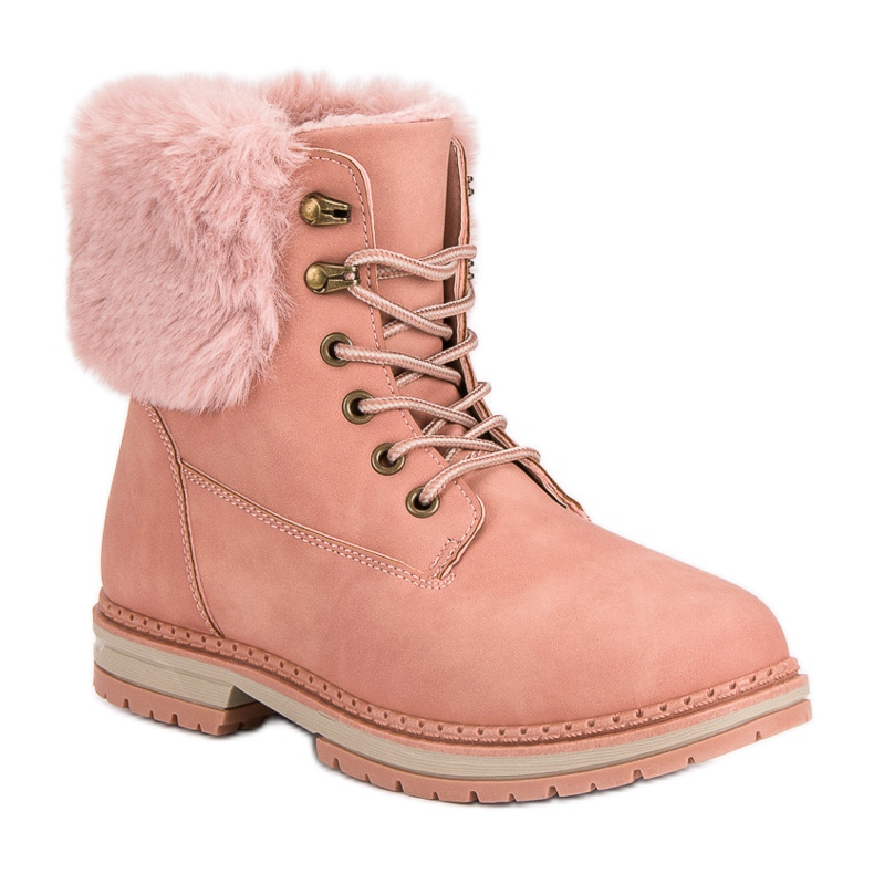 SDS Rosa Trapper mit Fell