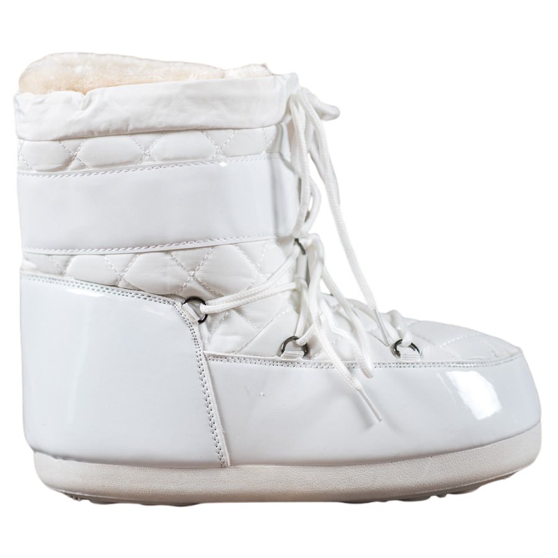 Modische Schneestiefel weiß