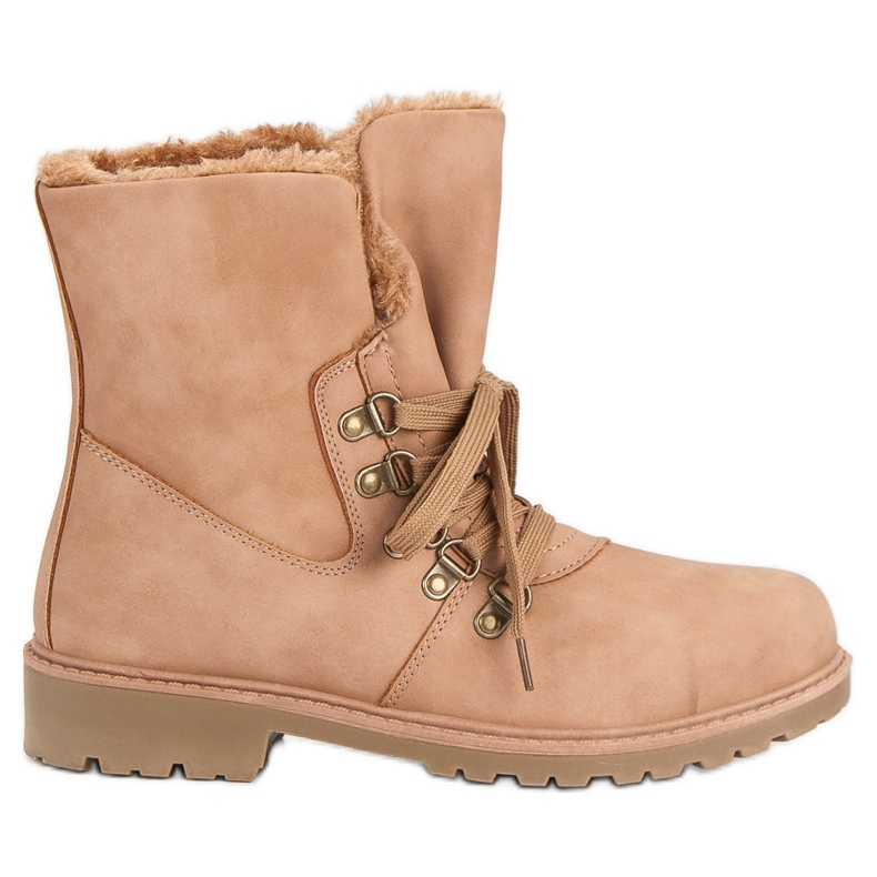 Super Me Warme Stiefel rosa