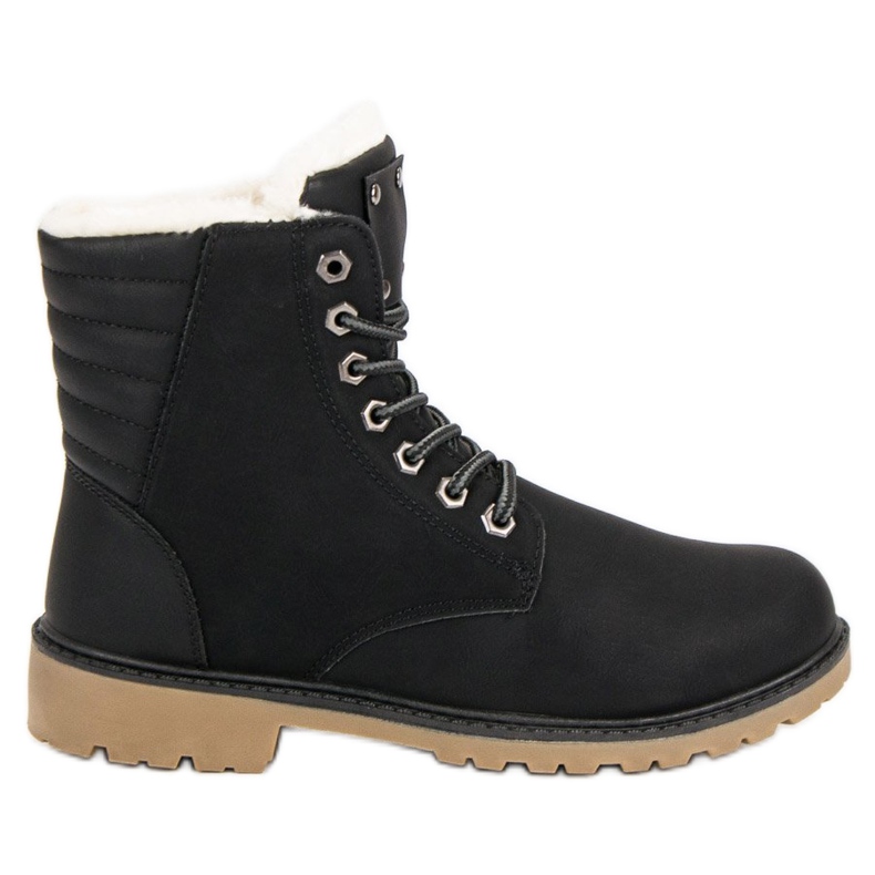 Super Me Komfortable Trapper schwarz