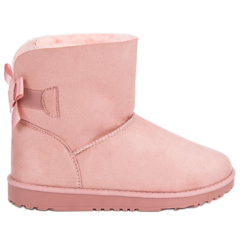 Queentina Rosa Mukluki mit Schleife