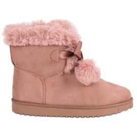 Modischer Puder Mukluki rosa