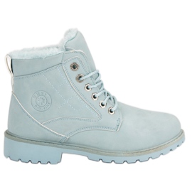 Klassische blaue Trapper