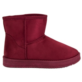 SDS Kastanienbraun Mukluki rot