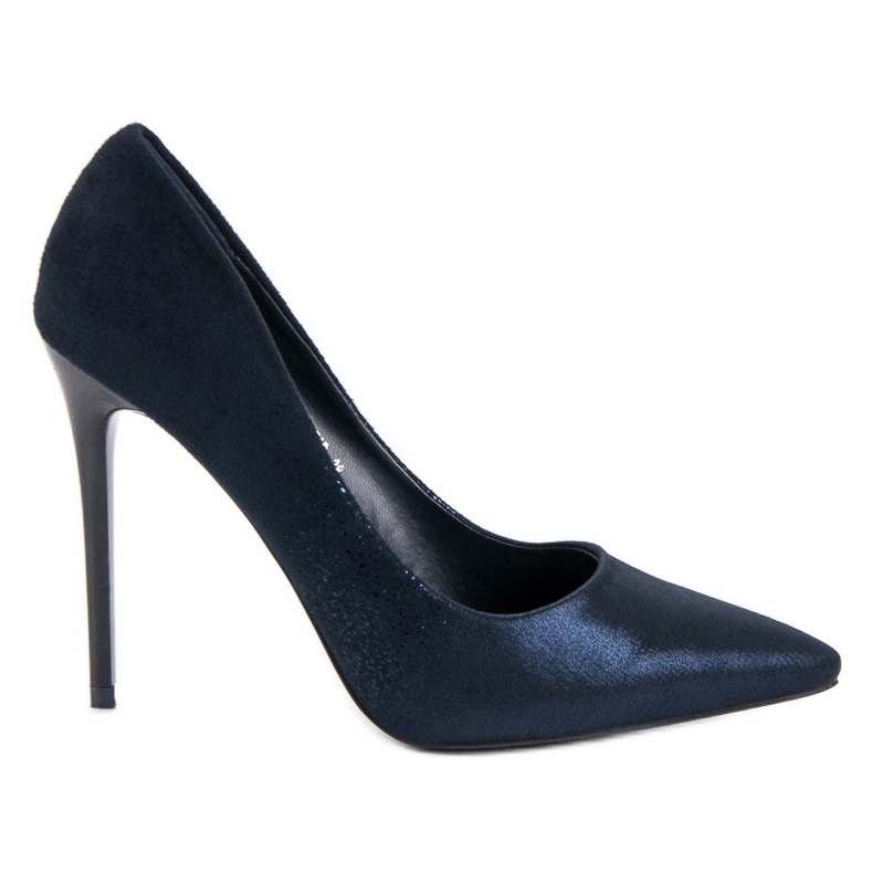 Small Swan Sexy High Heels blau