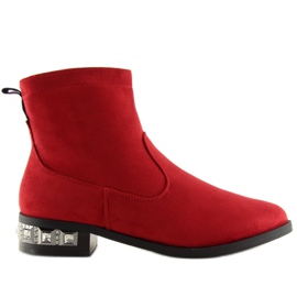 Rot Rote Damenstiefel 168-176 Rot