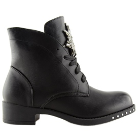 Schwarze Arbeiterinnen für Damen 100-902BO-1 Schwarz