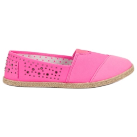 Espadrilles mit Jets rosa