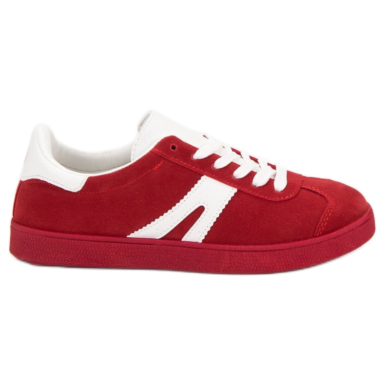 Mckeylor-Sneakers aus Wildleder rot