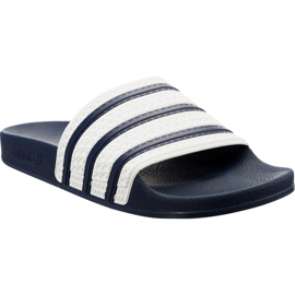 Adidas Adilette 220 weiß marineblau