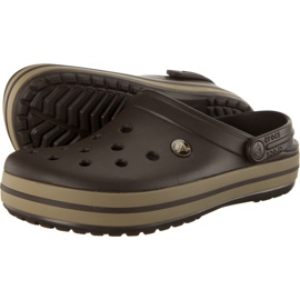 Crocs Crocband Espresso Khaki braun