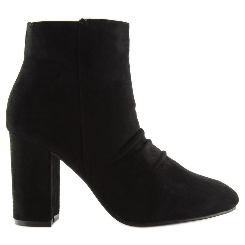 Schwarze High Heels OM803 Schwarze Stiefel