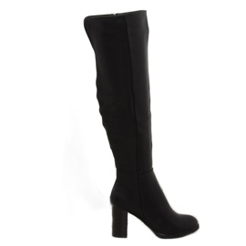 Schwarze High Heels 9206 Schwarz