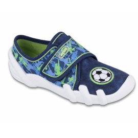 Befado Kinderschuhe 273X258 weiß blau marineblau