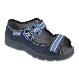 Befado Kinderschuhe 969X127 blau marineblau