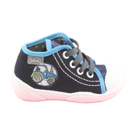 Befado Kinderschuhe 218P057 blau navy blau