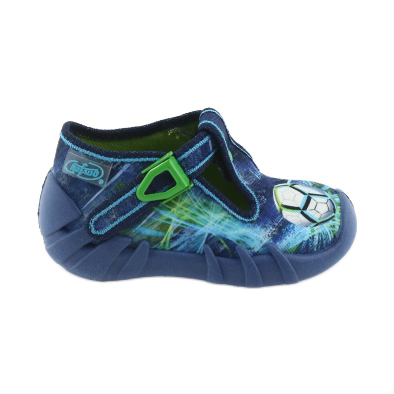 Befado Kinderschuhe 110P339 blau grün