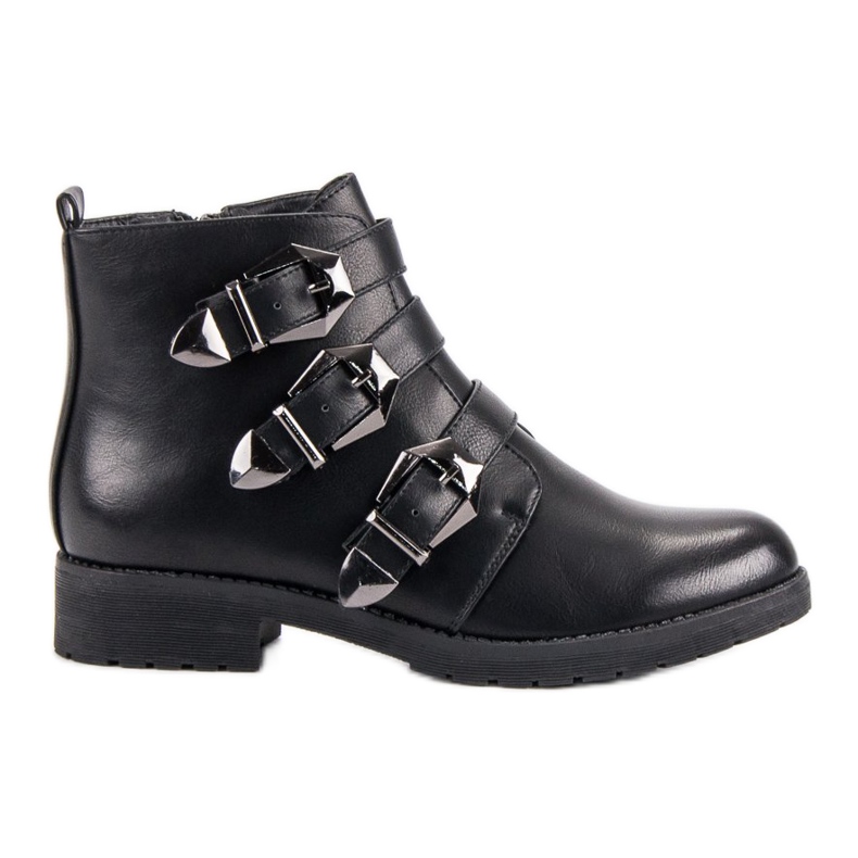 Abloom Modische schwarze Stiefel