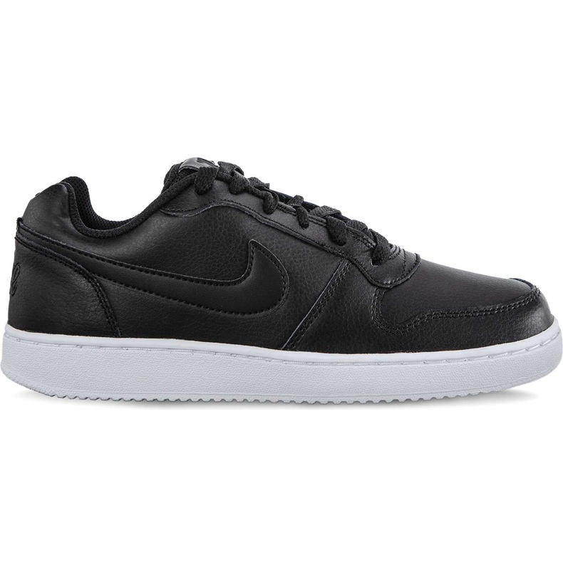 Nike Wmns Ebernon Low 001 Schwarz Schwarz Weiß