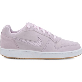 Nike Wmns Ebernon Low Prem 600 Schaum Rosa Schaum Schwarz lila