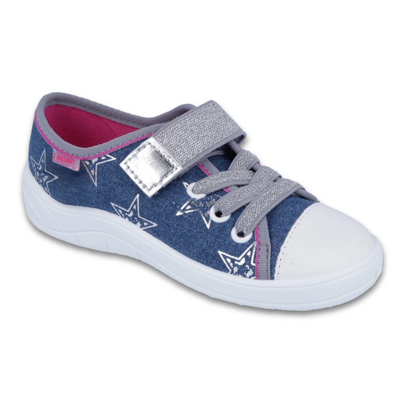 Befado Kinderschuhe 251X113 blau grau