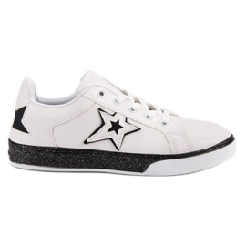 Sportschuhe für Damen weiß schwarz