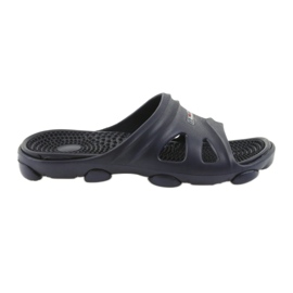 Marineblaue Badeschuhe für Herren von American Club navy blau